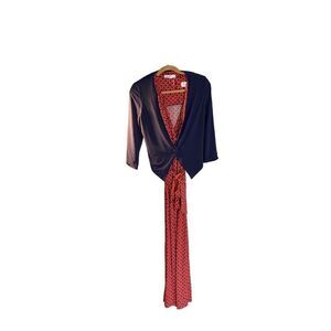 Nikki Poulos women’s two piece jumpsuit and blazer sent size PM